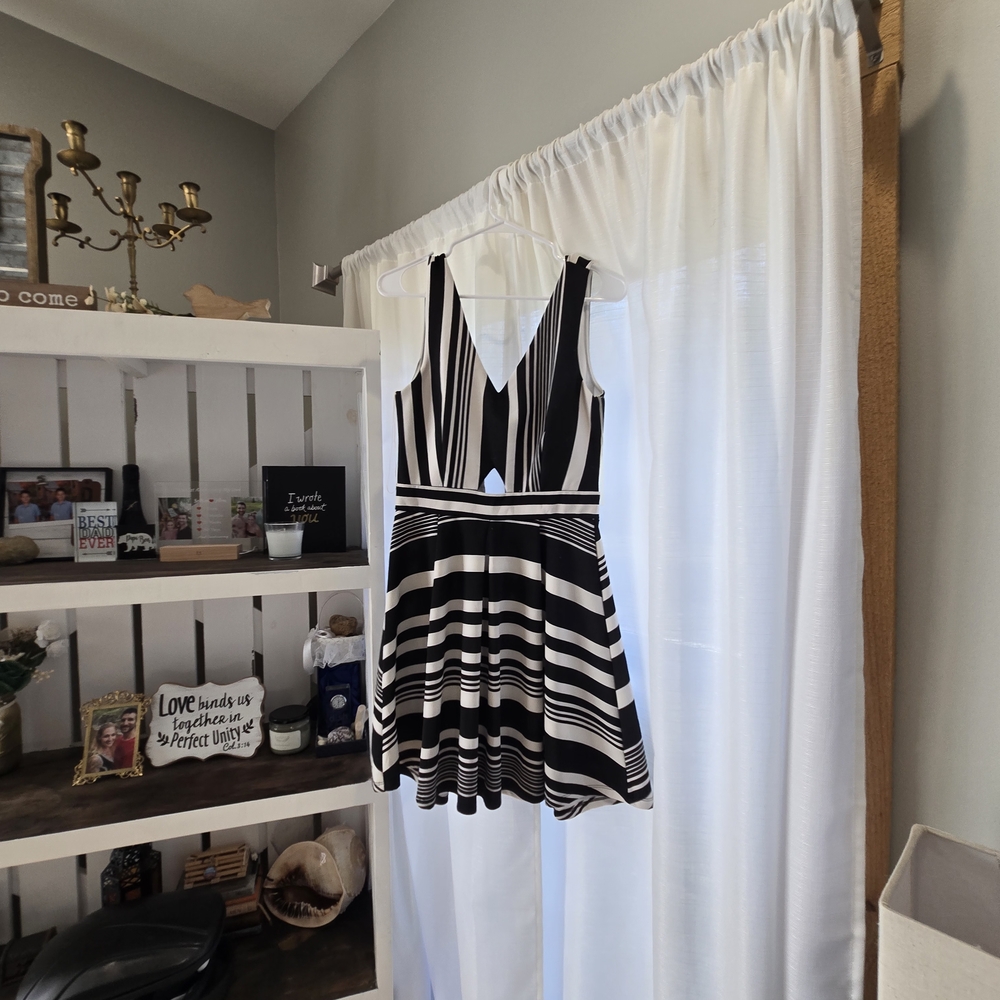 Charlotte Russe Monochrome Dress